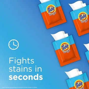 Tide Stain Remover Wipes, Instant Stain Remover for Clothes