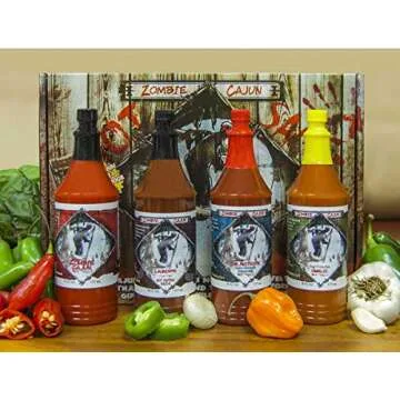 Zombie Cajun Gift Set - Flavorful Louisiana Hot Sauces