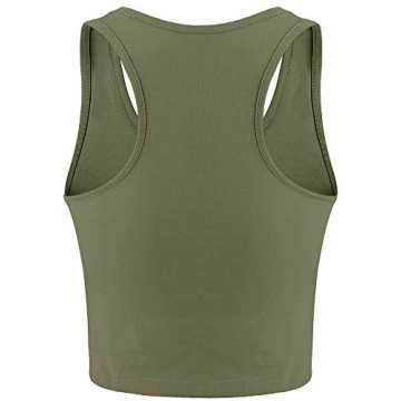 Boao Basic Crop Tank Tops 4 Pack Stylish Sleeveless Tops