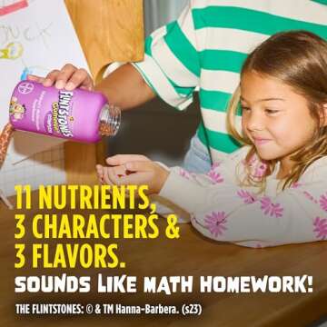 Flintstones Vitamins Complete Gummies, Kids Vitamins with Vitamin C for Toddlers and Children, Vitam...