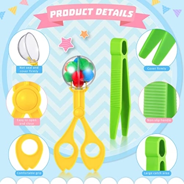 142 Piece Fine Motor Skills Handy Scooper Set for Kids