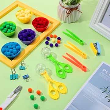 142 Piece Fine Motor Skills Handy Scooper Set for Kids