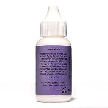 The Hair Diagram - Bold Hold - Active Burst - Alonzo Arnold Edition - Strong Hold Glue for Wigs and ...