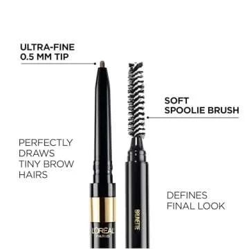 L’Oréal Paris Brow Definer Eyebrow Pencil – Waterproof & Precise