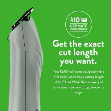 Wahl Professional Animal KMC+ 2-Speed Cordless Clipper (3025661) - Detachable Blade Pet & Dog Clipper Kit - Patented Ergonomic Housing Design - Teal