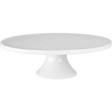 BIA Cordon Bleu 12 Inch White Cake Stand for All Occasions