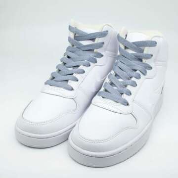 Stepace [2 Pairs Flat Shoe Laces for Sneakers 5/16" Width 30"-72" Length 26 Color Shoelaces Coral Bl...