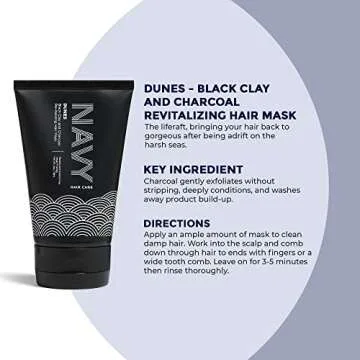 NAVY HAIR CARE Hydrating Hair Mask - Revitalize and Repair