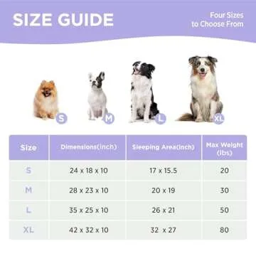 Lesure Orthopedic Dog Couch, Waterproof, Cozy & Stylish