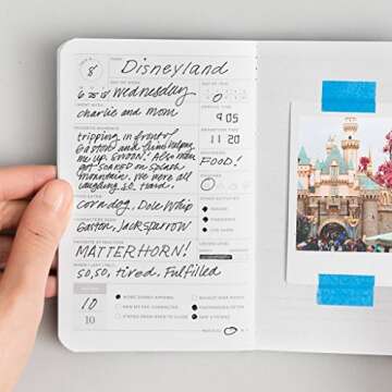 Letterfolk Magical Day Passport Journal for Disney Adventures