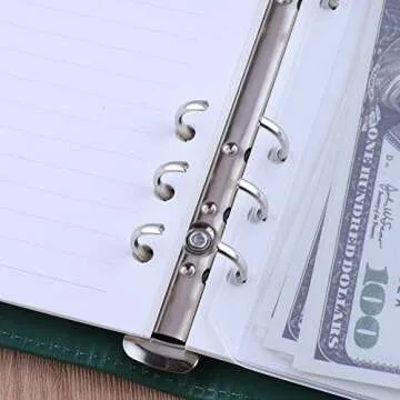 Antner A6 PU Leather Notebook Binder for Effective Planning