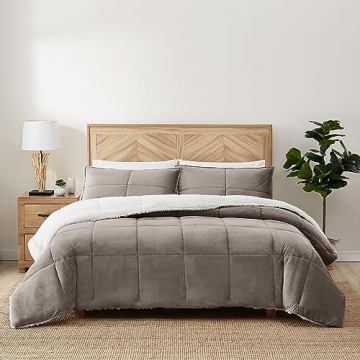 UGG Blissful King Comforter Set 3 Piece Cozy Bedding Set
