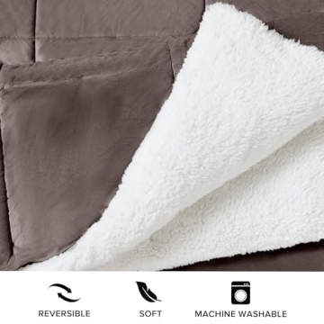 UGG Blissful King Comforter Set 3 Piece Cozy Bedding Set