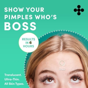 Dots for Spots Translucent Pimple Patches for Rapid Acne Relief