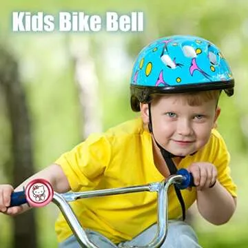 Akkya Kawaii Cartoon Bike Bell for Kids and Adults