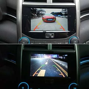 HD Color CCD Waterproof Vehicle Car Rear View Backup Camera, 170 Degree Viewing Angle Reversing Camera for Edge/Escape/Mercury Mariner auto cam