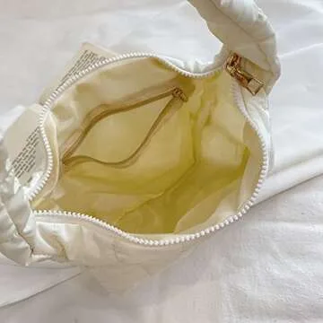 Stylish YCPURSEDN Puffer Bag - Lightweight Handbag for Women