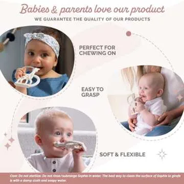 Sophie la Girafe Teething Toy | Natural Rubber Made