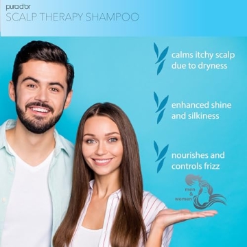 PURA D'OR Therapy Shampoo for Itchy Flaky Scalp