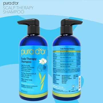 PURA D'OR Therapy Shampoo for Itchy Flaky Scalp