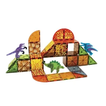 MAGNA-TILES Dino World 40-Piece Set For Creative Kids