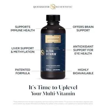 Quicksilver Liposomal Multivitamin for Energy & Health