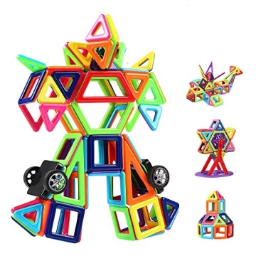 Innoo Tech Magnetic Building Blocks, 108Pcs Mini Construction Blocks, Inspiring Building Blocks Buil...