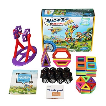 Innoo Tech Magnetic Building Blocks - 108Pcs Set for Kids