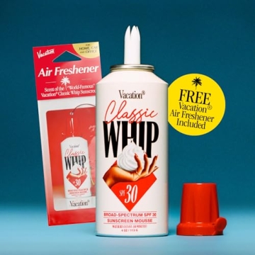 Vacation Classic Whip SPF 30 Sunscreen Bundle - Lightweight & Fun