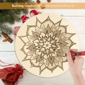 Craft 12 Inch Blank Wood Circles for All Occasions
