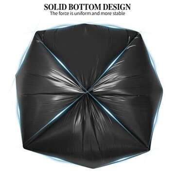 Eco-Friendly Kitchen Trash Bags with Odor Control – 100 Pack