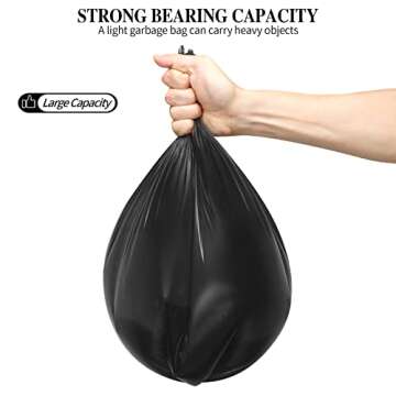Eco-Friendly Kitchen Trash Bags with Odor Control – 100 Pack