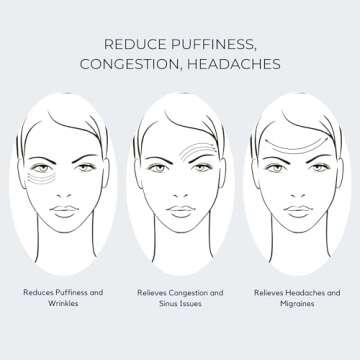 Alana Mitchell Jade Eye Mask – Weighted Eye Mask to Eliminate Wrinkles, Puffiness, & Irritation – Headache and Migraine Relief Mask - 100% Real Jade Stone Beads for Hot & Cold Anti Aging Therapy