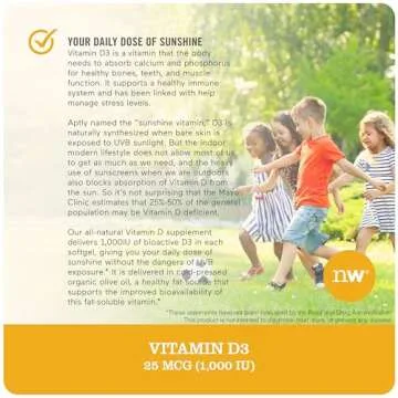 NatureWise 1000iu Vitamin D3 for Strong Immunity