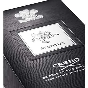 Creed Aventus Cologne, Men's Luxury Cologne, Dry Woods, Fresh & Citrus Fruity Fragrance, 100 ML