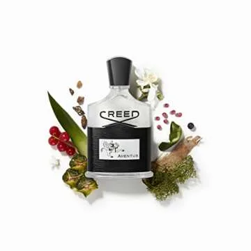 Creed Aventus Cologne, Men's Luxury Cologne, Dry Woods, Fresh & Citrus Fruity Fragrance, 100 ML