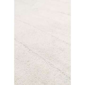 Pasargad Home Sutton Soft Rug in Ivory/Grey, 12' x 15'