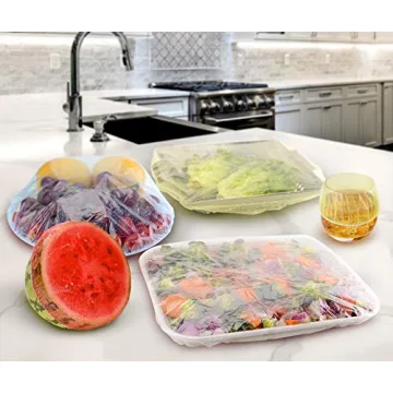 ReDeMM 50 Reusable Food Bowl Storage Covers for Leftovers