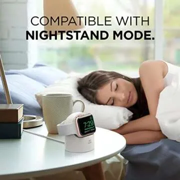 elago W2 Charger Stand Compatible with Apple Watch Series Ultra2/Ultra/10/9/8/7/6/5/4/3/2/1/SE (49mm...