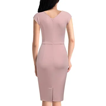 Miusol Stylish Sleeveless Business Pencil Dress for Women