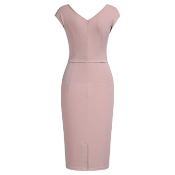 Miusol Stylish Sleeveless Business Pencil Dress for Women