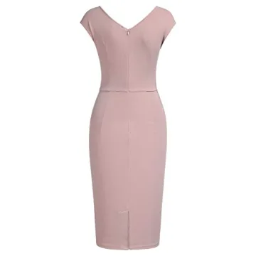 Miusol Stylish Sleeveless Business Pencil Dress for Women