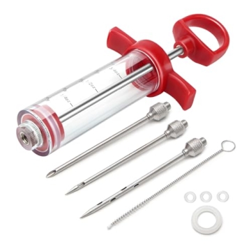 TGE-V 1-oz BBQ Meat Injector Kit with Needles