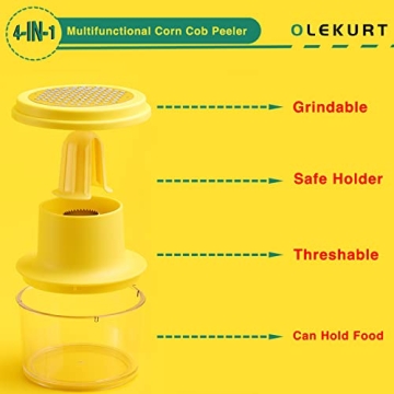 OLEKURT Corn Stripper Tool for Easy Corn Preparation
