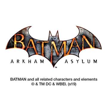 GRAPHICS & MORE Batman Arkham Asylum Video Game Joker Portable Travel Size Pocket Purse Ashtray Keychain with Cigarette Holder