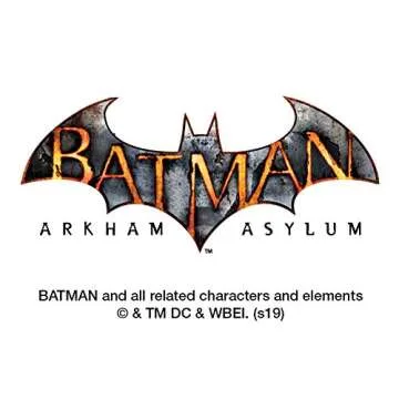 GRAPHICS & MORE Batman Arkham Asylum Video Game Joker Portable Travel Size Pocket Purse Ashtray Keychain with Cigarette Holder