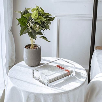 IEEK Acrylic Napkin Holder for Stylish Home Organization