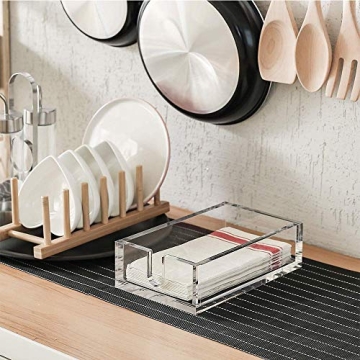 IEEK Acrylic Napkin Holder for Stylish Home Organization