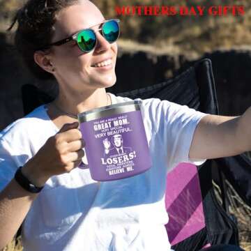 LEIOH Mother's Day Gift – Humorous Stainless Steel Tumbler