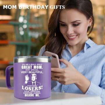 LEIOH Mother's Day Gift – Humorous Stainless Steel Tumbler